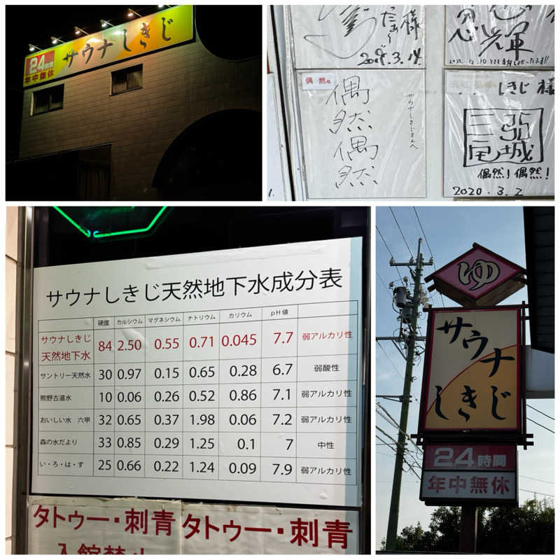 緑黄色世代さんのサウナしきじのサ活写真