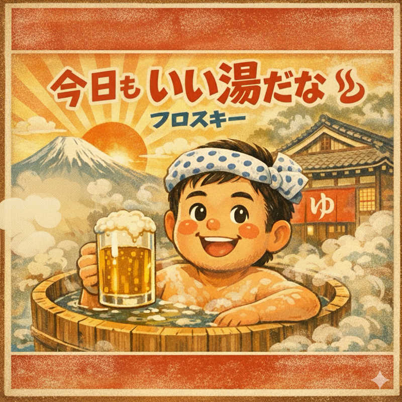 フロスキーさんの月見湯のサ活写真