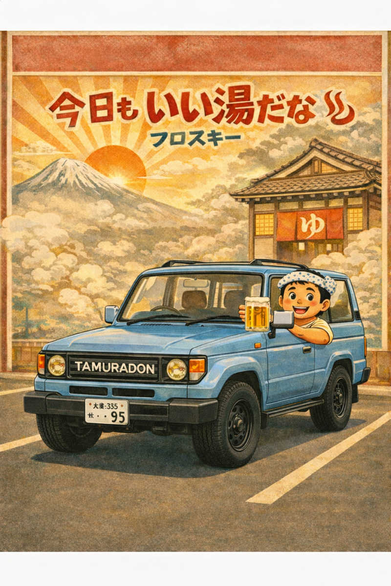 フロスキーさんの月見湯のサ活写真