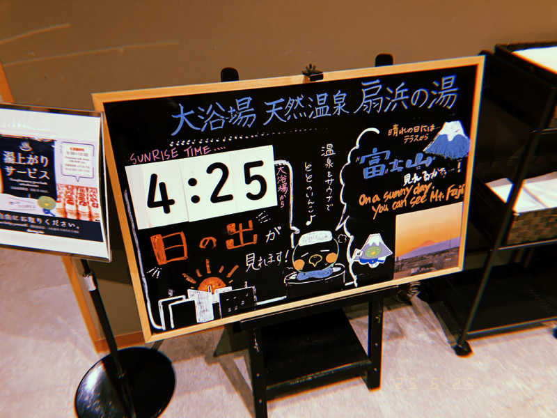 ナカちゃんさんの天然温泉 扇浜の湯 ドーミーイン川崎のサ活写真