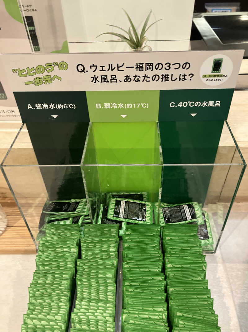 ナカちゃんさんのウェルビー福岡のサ活写真