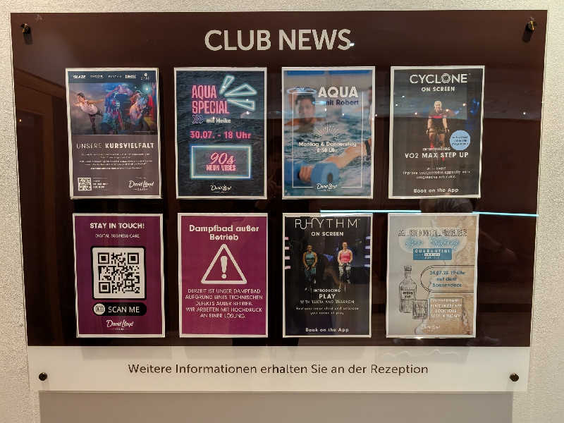 yasuさんのDavid Lloyd Clubs (Meridian)のサ活写真