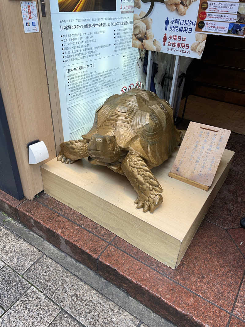 けんてぃさんの生姜サウナ「金の亀」のサ活写真