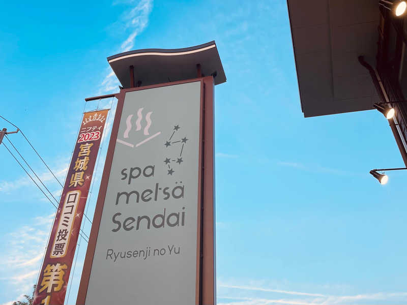 おもちさんのスパメッツァ 仙台 竜泉寺の湯のサ活写真