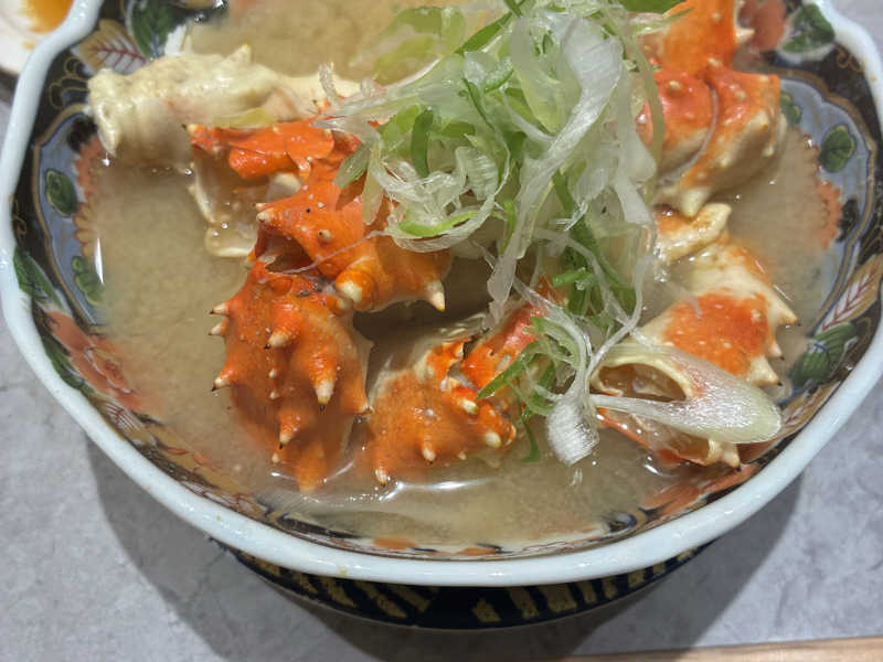 ずわい蟹の鉄砲汁