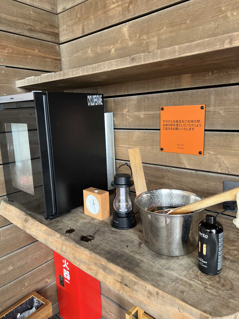 鳥loverさんのBeach Sauna(ゆうみ Sauna Cafe)のサ活写真