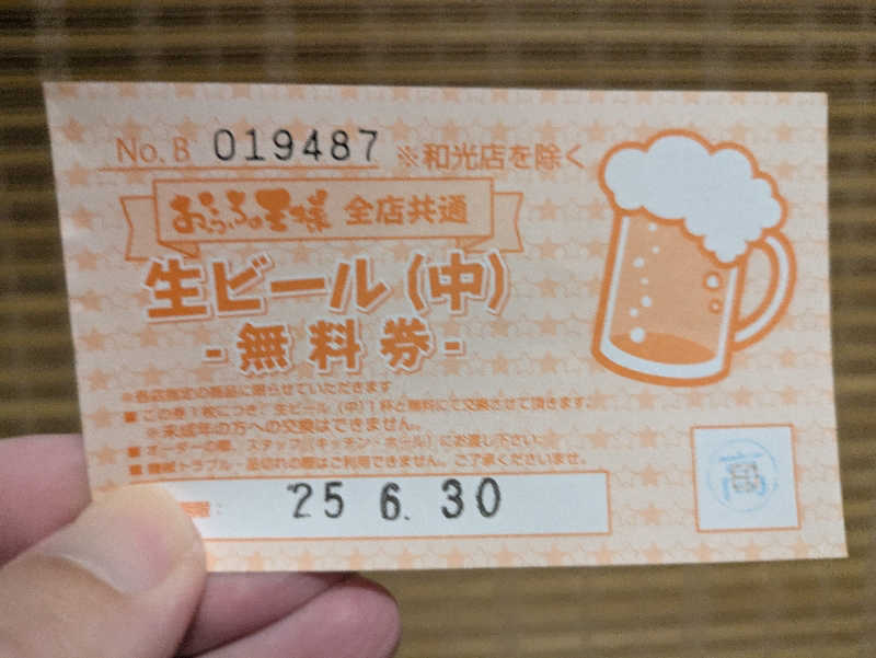 たなふみさんのおふろの王様 高座渋谷駅前店のサ活写真
