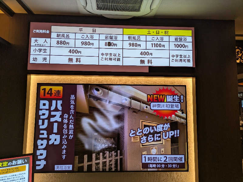 たなふみさんの湘南RESORT SPA 竜泉寺の湯 湘南茅ヶ崎店のサ活写真