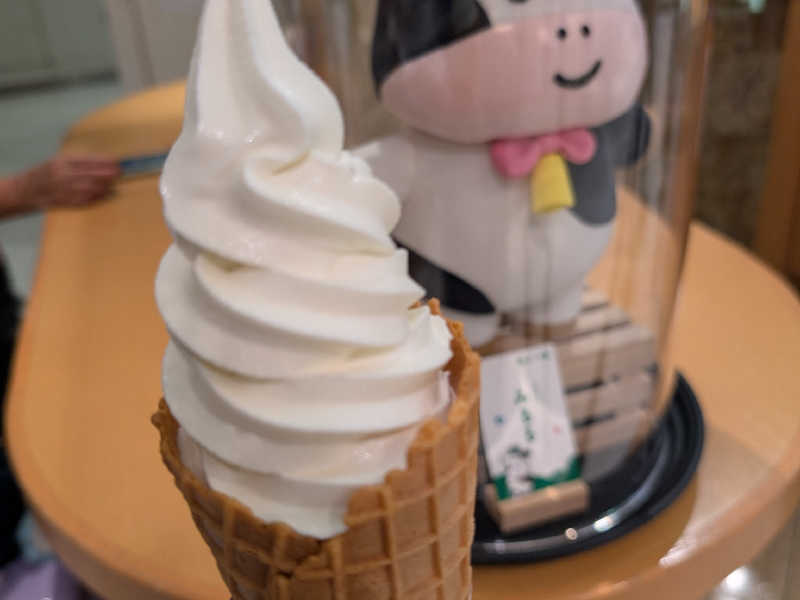 「よつ葉」のソフトクリーム
