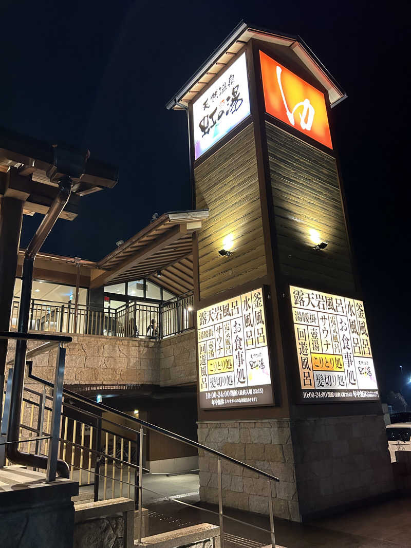 湯けむり太郎さんの天然温泉 虹の湯 二色の浜店のサ活写真