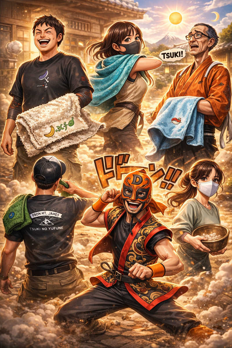 月次朗（月の湯舟専属熱波師）さんのジェームス山天然温泉 月の湯舟のサ活写真