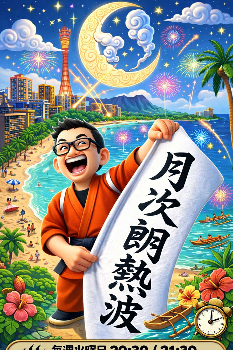 月次朗（月の湯舟専属熱波師）さんのジェームス山天然温泉 月の湯舟のサ活写真