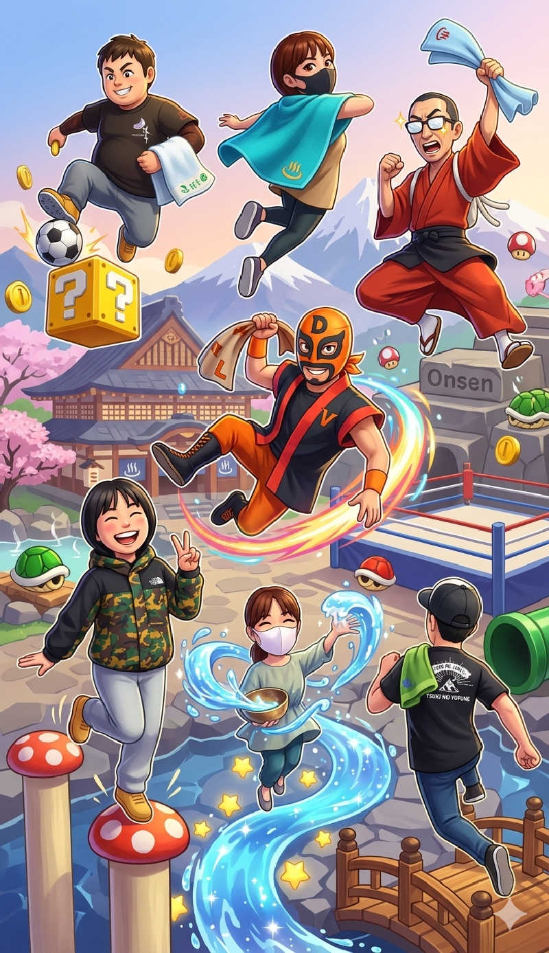 月次朗（月の湯舟専属熱波師）さんのジェームス山天然温泉 月の湯舟のサ活写真