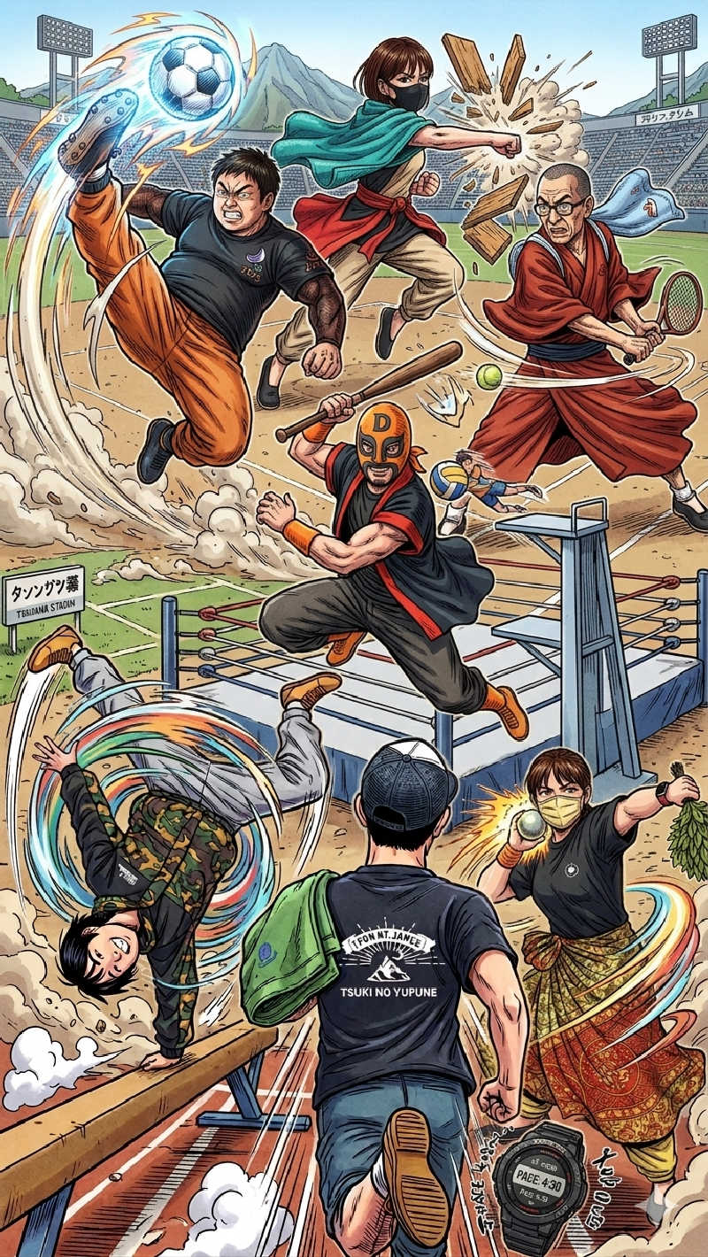 月次朗（月の湯舟専属熱波師）さんのジェームス山天然温泉 月の湯舟のサ活写真