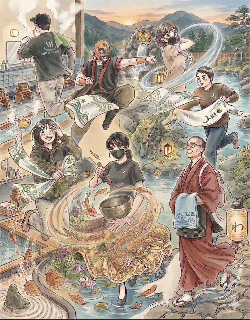 月次朗（月の湯舟専属熱波師）さんのジェームス山天然温泉 月の湯舟のサ活写真