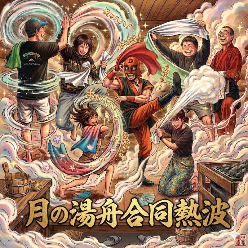 月次朗（月の湯舟専属熱波師）さんのジェームス山天然温泉 月の湯舟のサ活写真