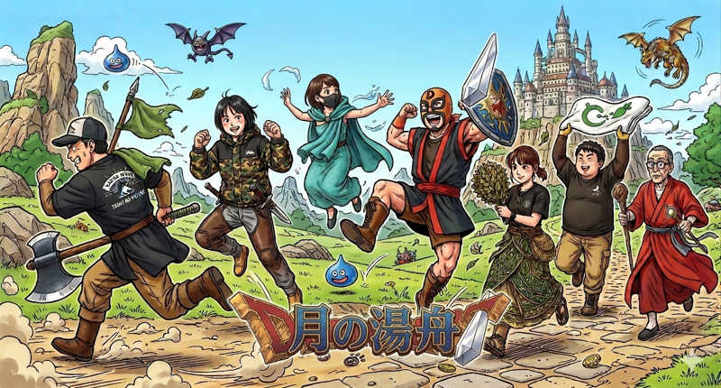 月次朗（月の湯舟専属熱波師）さんのジェームス山天然温泉 月の湯舟のサ活写真