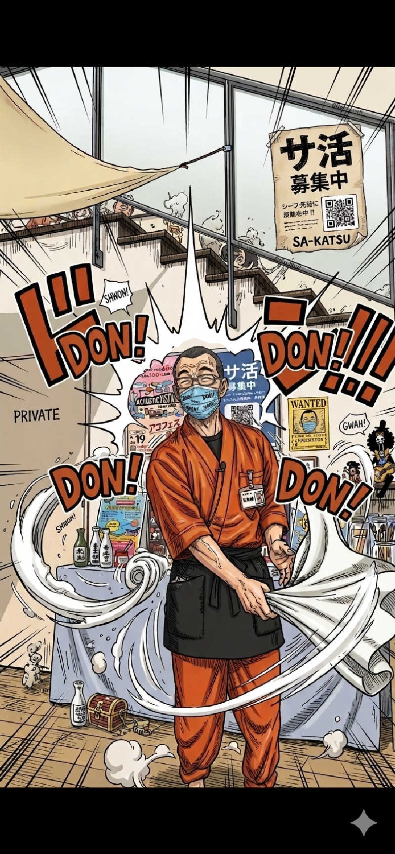 月次朗（月の湯舟専属熱波師）さんのジェームス山天然温泉 月の湯舟のサ活写真
