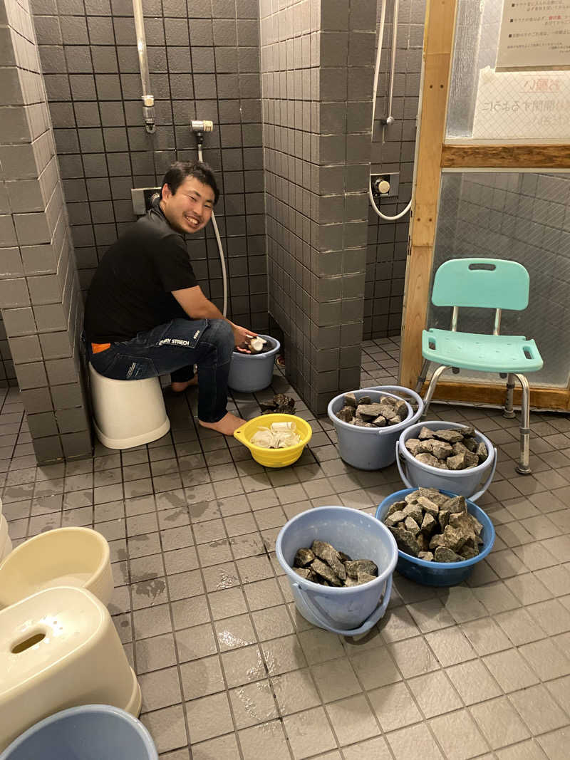 月次朗（月の湯舟専属熱波師）さんのジェームス山天然温泉 月の湯舟のサ活写真