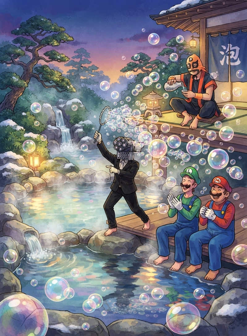月次朗（月の湯舟専属熱波師）さんのジェームス山天然温泉 月の湯舟のサ活写真