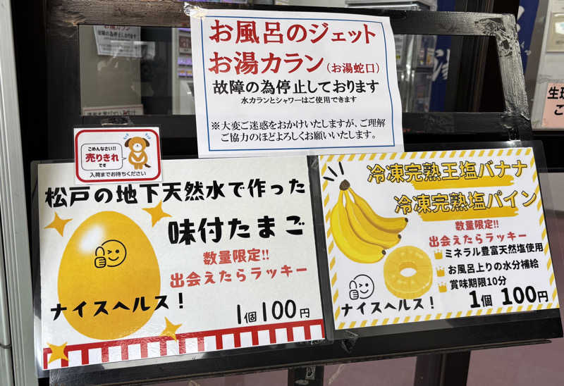 akkoさんの松戸ヘルスランド(みなもと湯)のサ活写真