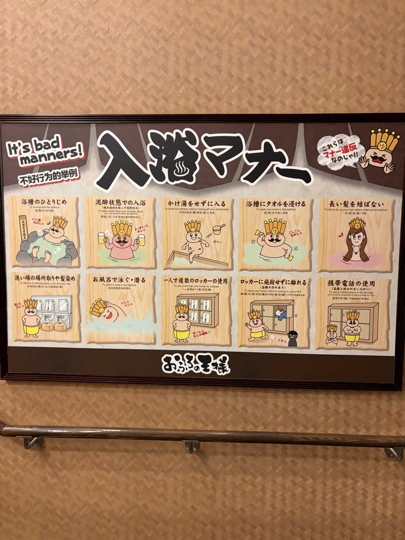 fuji36さんのおふろの王様 大井町店のサ活写真