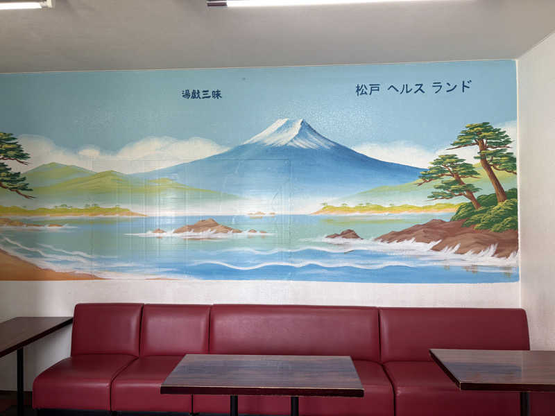 ゆかさんの松戸ヘルスランド(みなもと湯)のサ活写真