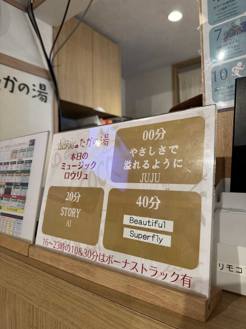 mamoさんさんのCOCOFURO たかの湯のサ活写真