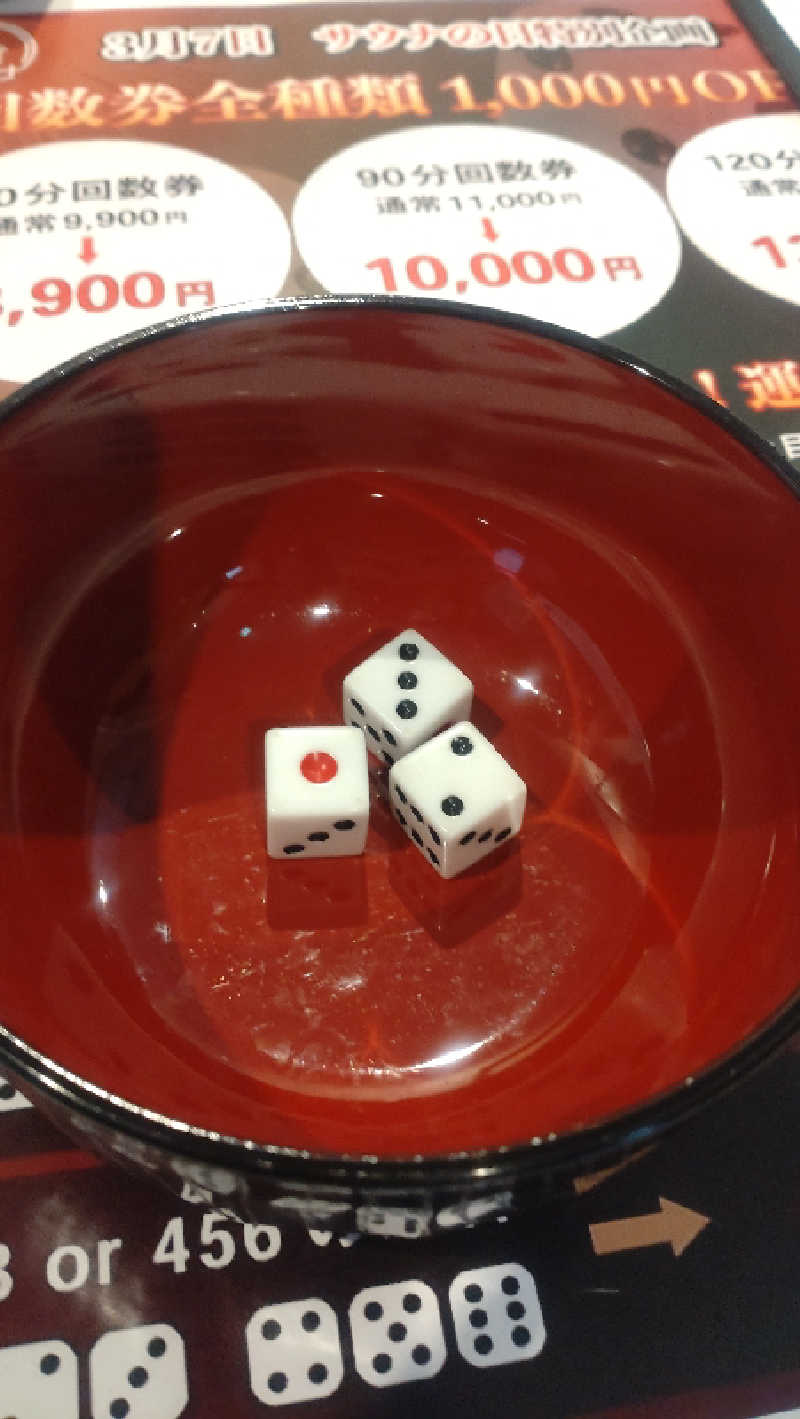 kumaさんの毎日サウナ 八王子店のサ活写真