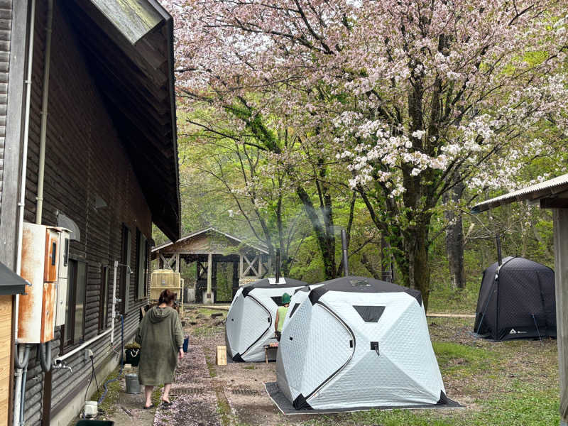 縞りんごさんのNature Sauna(大山隠岐国立公園内・一向平キャンプ場)のサ活写真