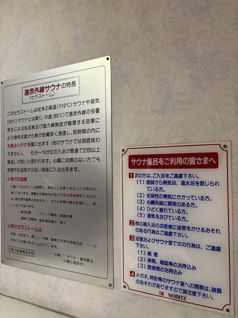 縞りんごさんのホテルプラトンのサ活写真