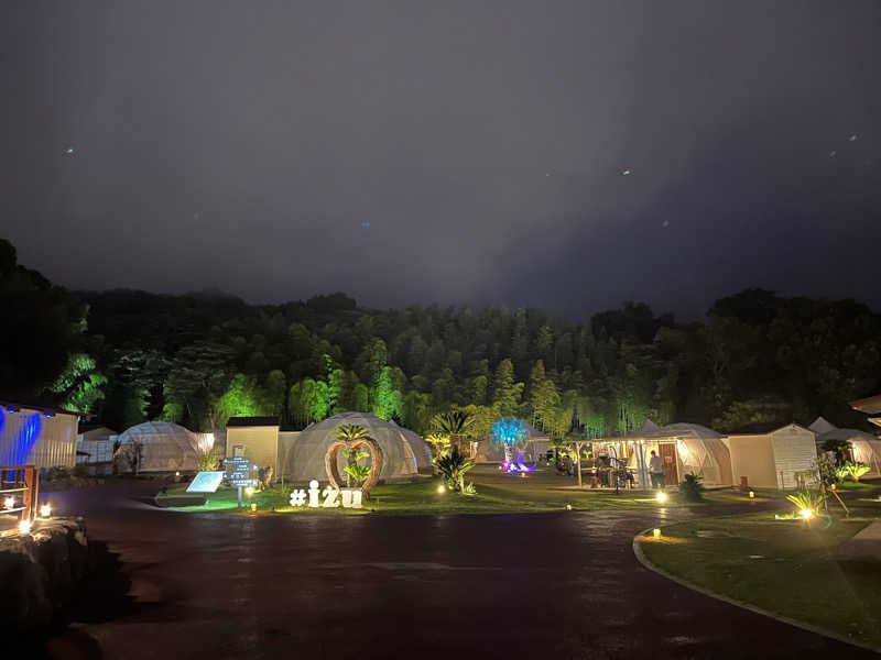 ぴっころさんさんの伊豆グランヴィレッジグランピングのサ活写真