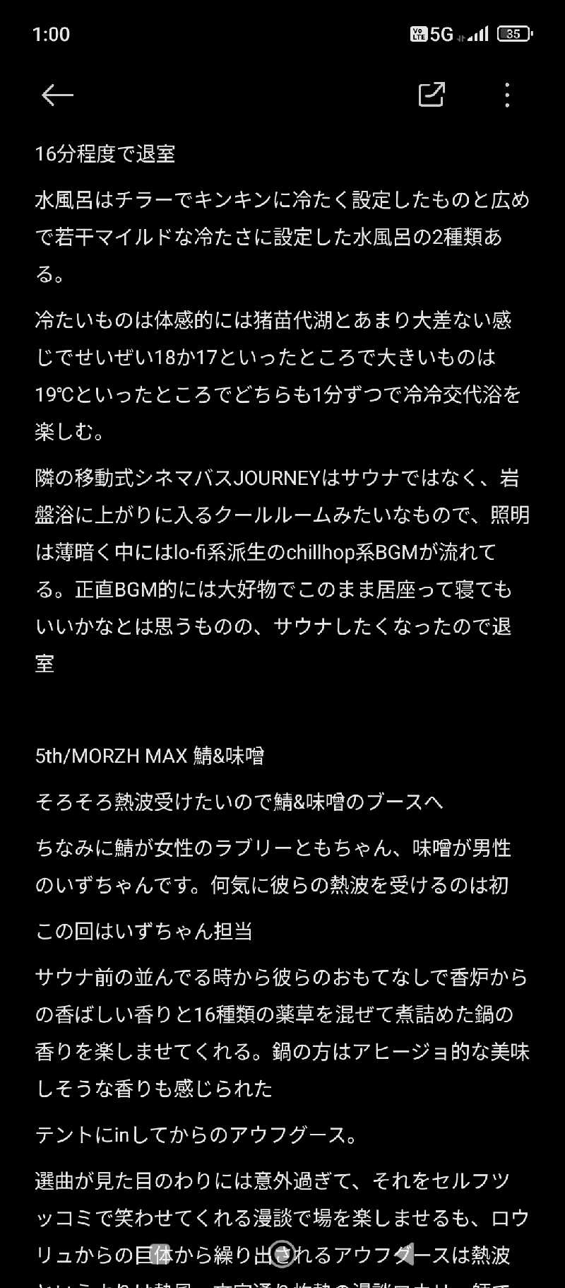 Unofficial毛深男dismさんのLAKE SIDE HOTEL MINATOYA  (MINATOYA SAUNA)のサ活写真