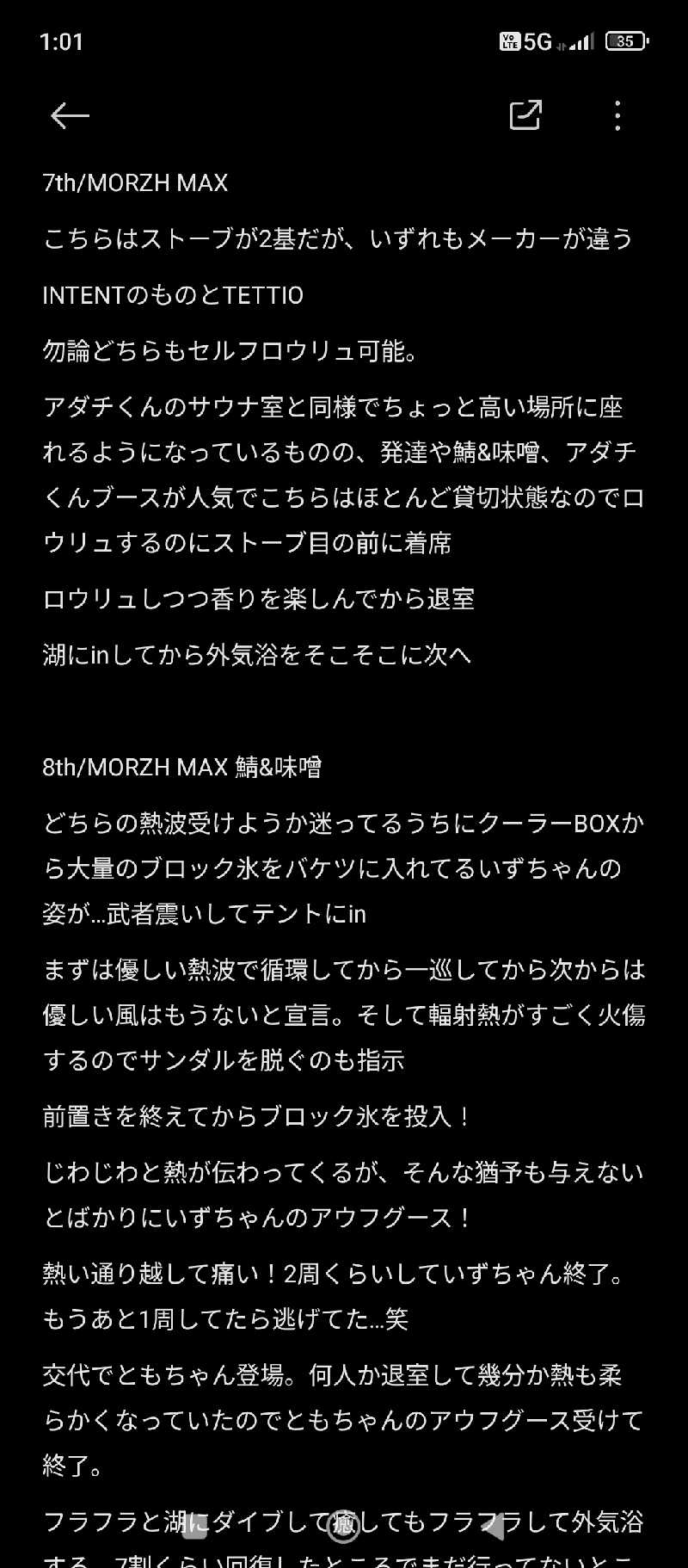Unofficial毛深男dismさんのLAKE SIDE HOTEL MINATOYA  (MINATOYA SAUNA)のサ活写真