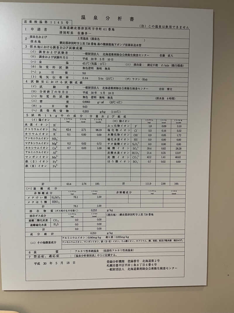 Bullさんの奥屈斜路温泉ランプの宿森つべつのサ活写真