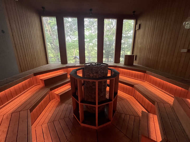 BullさんのHILLTOP VILLAGE IZUBA(あばしり湖 鶴雅リゾート敷地内)のサ活写真