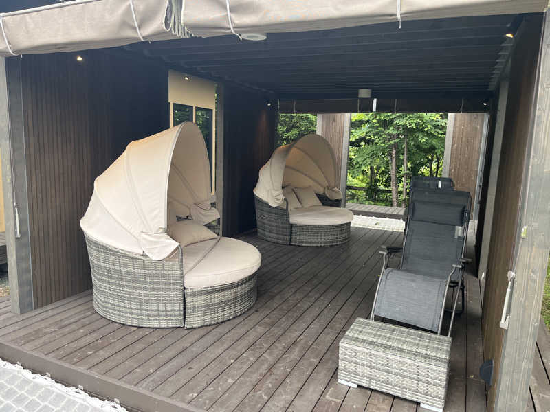 BullさんのHILLTOP VILLAGE IZUBA(あばしり湖 鶴雅リゾート敷地内)のサ活写真