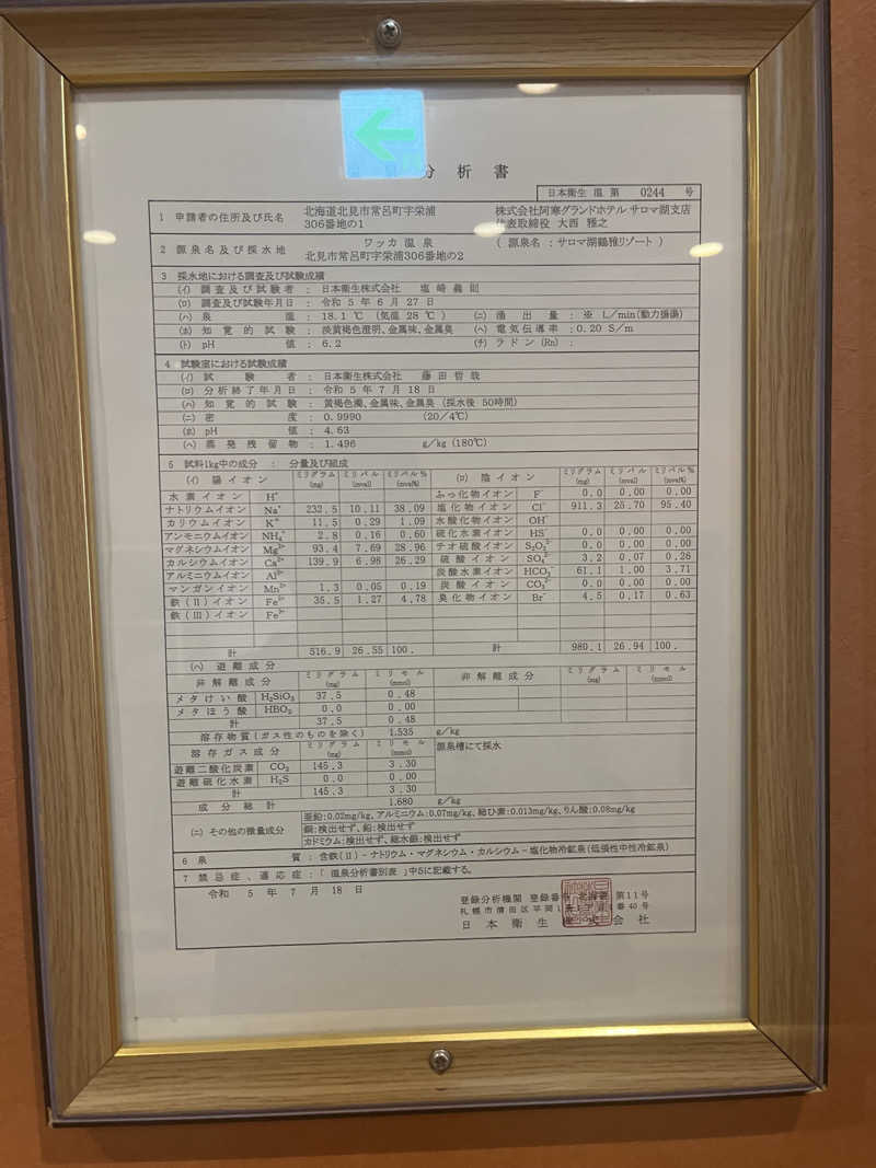 Bullさんのサロマ湖 鶴雅リゾートのサ活写真