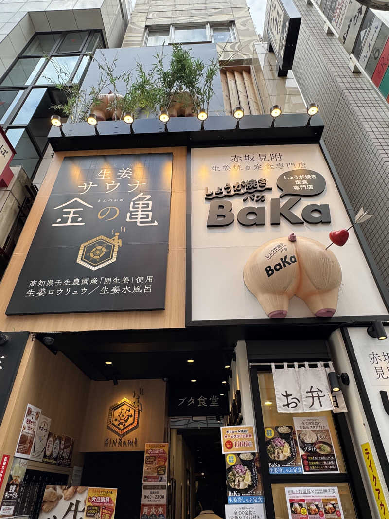 ふうりんさんの生姜サウナ「金の亀」のサ活写真