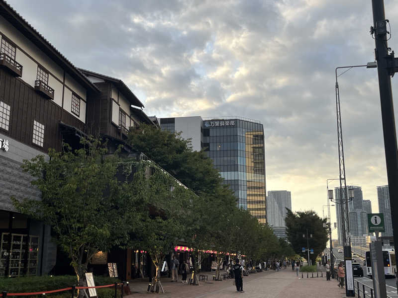 すぎかつさんの東京豊洲 万葉倶楽部のサ活写真