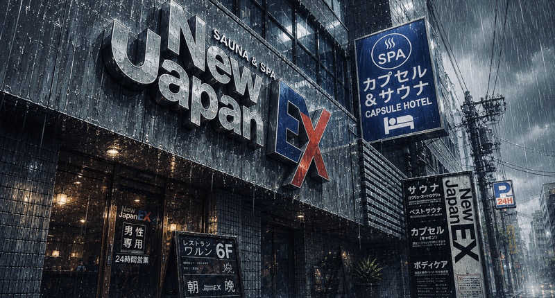 ヨＨＥさんの広島カプセルホテル&サウナ岩盤浴 ニュージャパンEXのサ活写真