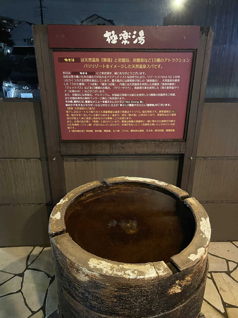 ニシサブローさんの極楽湯 ロイヤル川口のサ活写真