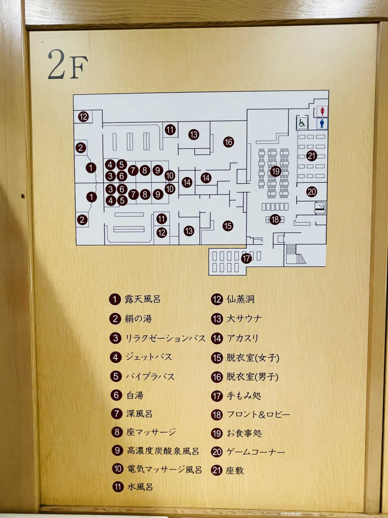 K.Akiyamaさんの仙川湯けむりの里のサ活写真