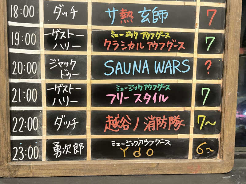 コブコブさんの毎日サウナ 越谷店のサ活写真