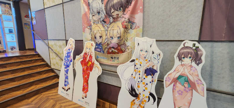 ヒロさん@黒豚さんのRAKU SPA Cafe 浜松のサ活写真