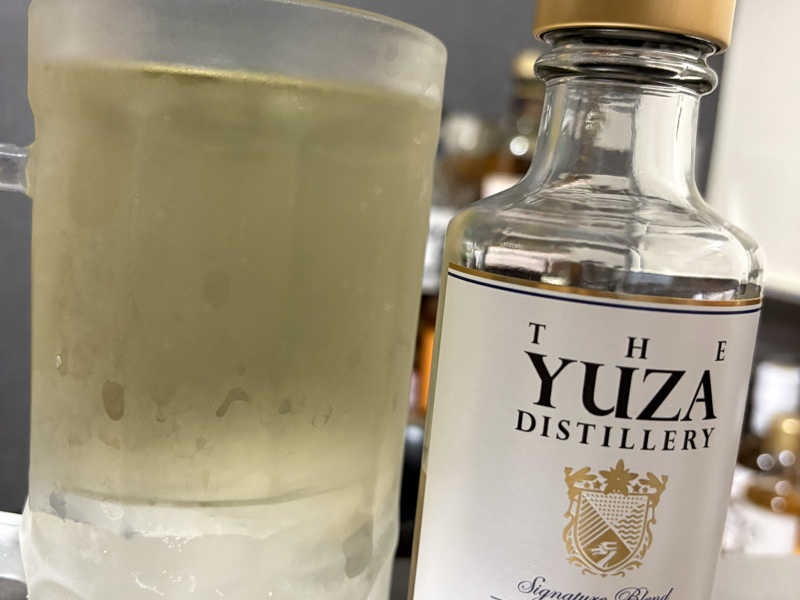 家でyuza ハイボール
