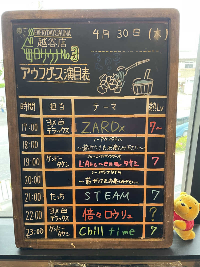 さとやんさんの毎日サウナ 越谷店のサ活写真