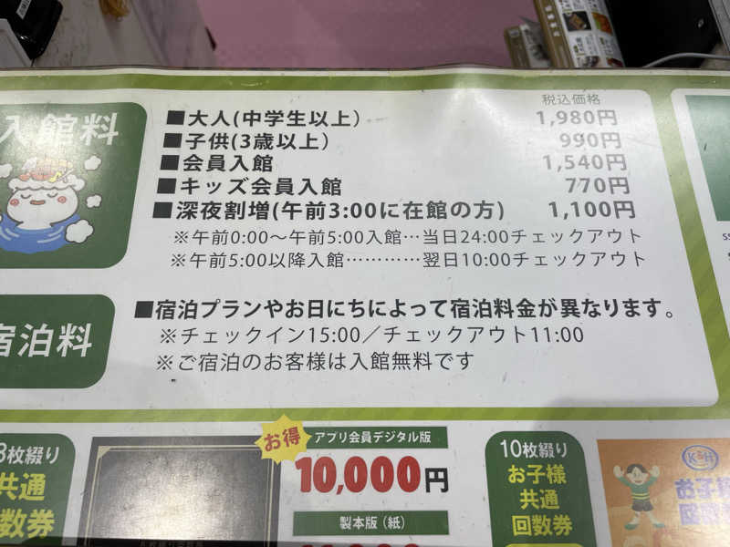 さとやんさんの信州健康ランドのサ活写真