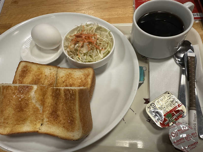 モーニングセット : なにわ健康ランド 湯〜トピア（東大阪市）のサウナ
