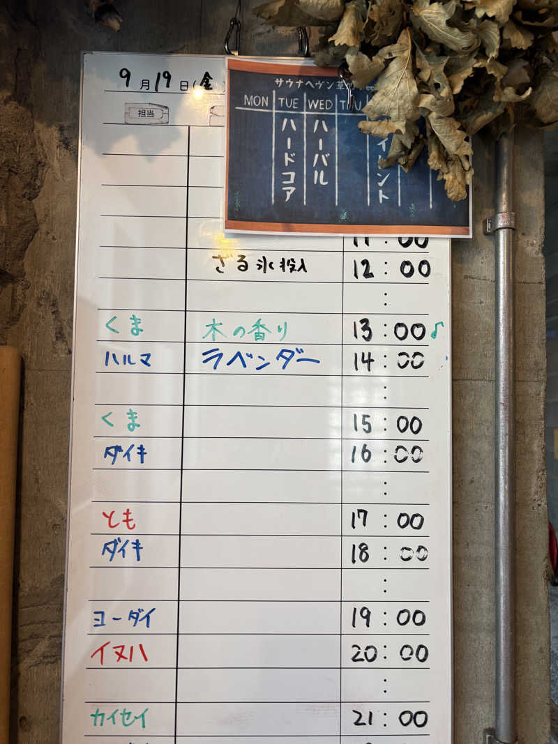 すたんさんのサウナヘヴン草加のサ活写真